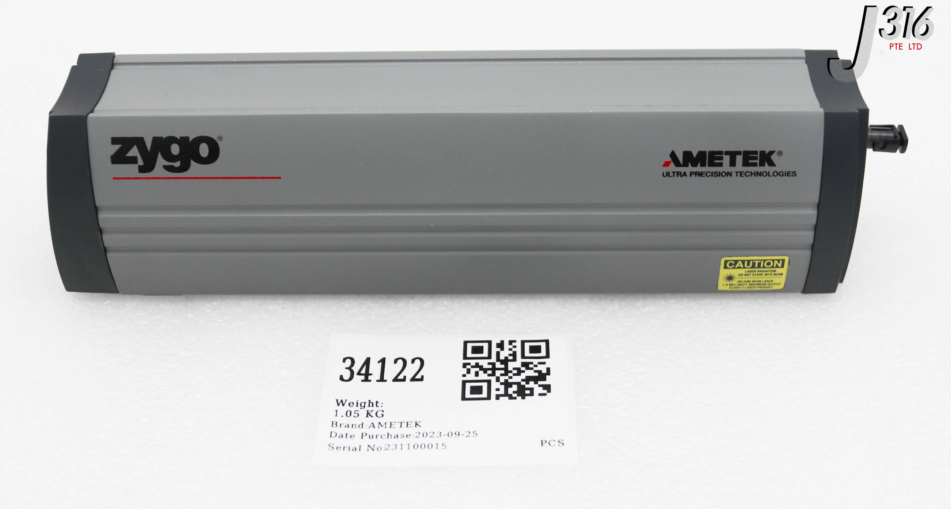 JUN 34122 AMETEK ZYGO LASER HEAD, ZMI 7705 8070-0902-13X | eBay